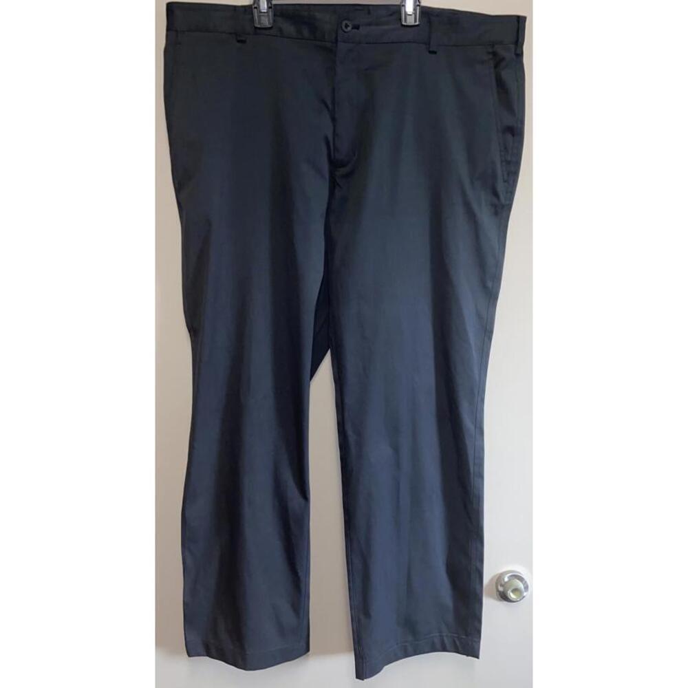 Nike Golf Dri-Fit Mens Black Pants 40x32 Polyester & Spandex Comfortable Fit